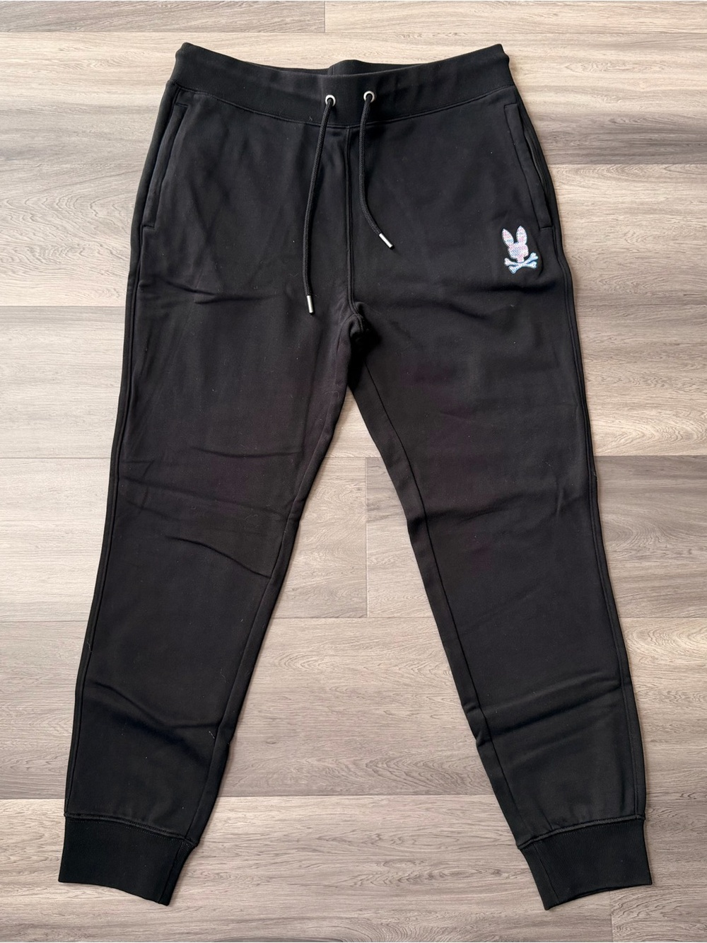 Men’s Psycho Bunny Jogger’s Black Large - Picture 2 of 8